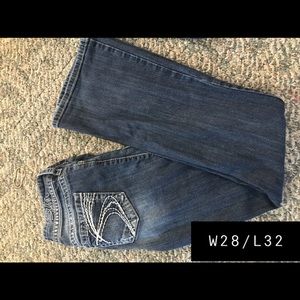 Brand new sliver jeans